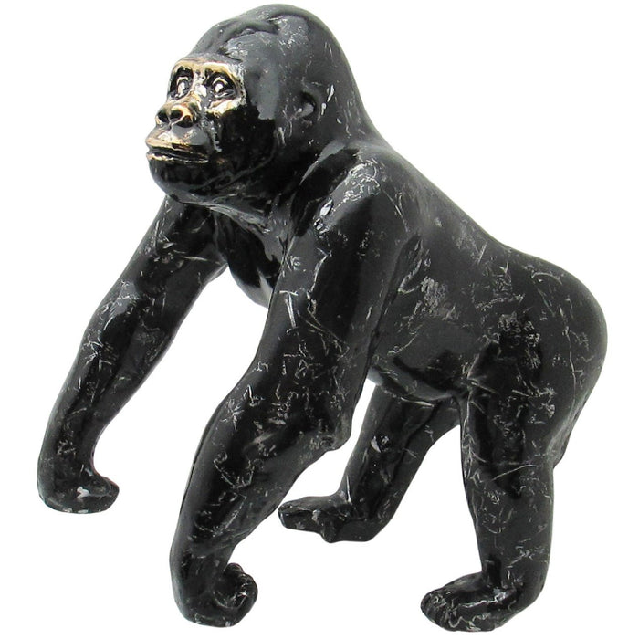 Large Gorilla Sculpture, Copper Fill