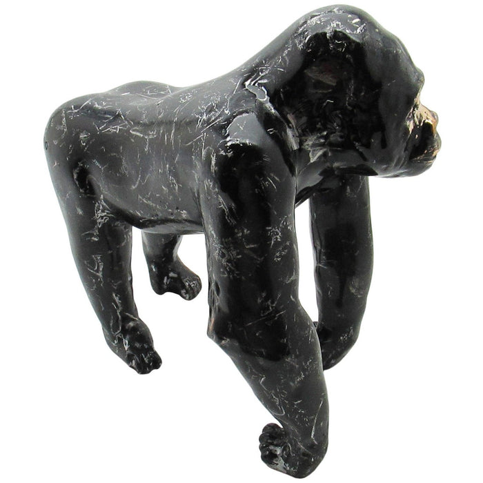 Large Gorilla Sculpture, Copper Fill