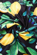 Isla Lemon Maxi Wrap Dress