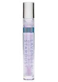 Lavender Stardust Lilac Sparkle Cosmic Lip Gloss in light purple with iridescent shimmer on rave makeup lip gloss — front view