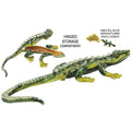 Lizard Jeweled Trinket Box Austrian Crystals
