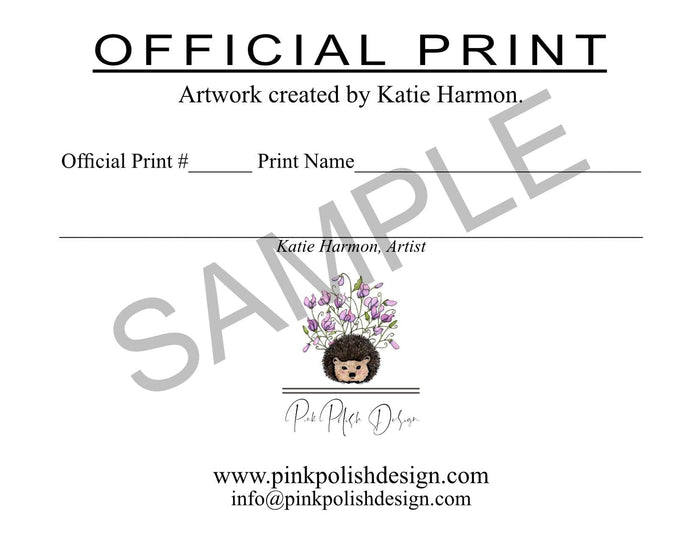 PinkPolish Design Art Prints "Luna Moths" Watercolor Painting: Art Print