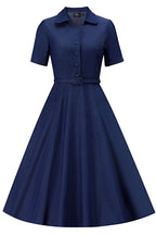 Mabel Denim Midi Shirt Dress