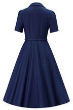 Mabel Denim Midi Shirt Dress