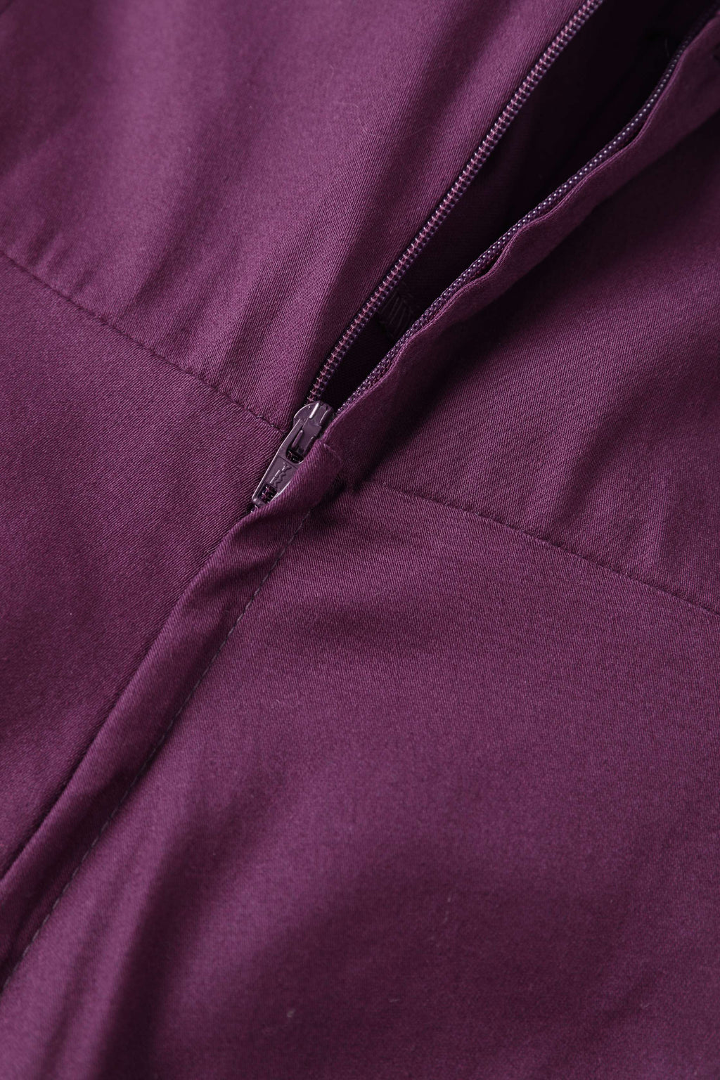Mabel Purple Midi Shirt Dress