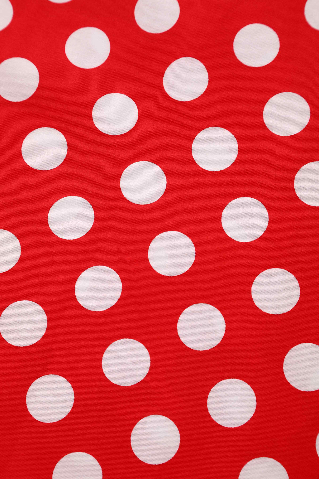 Maisie Red Polka Dot Full Circle Midi Skirt