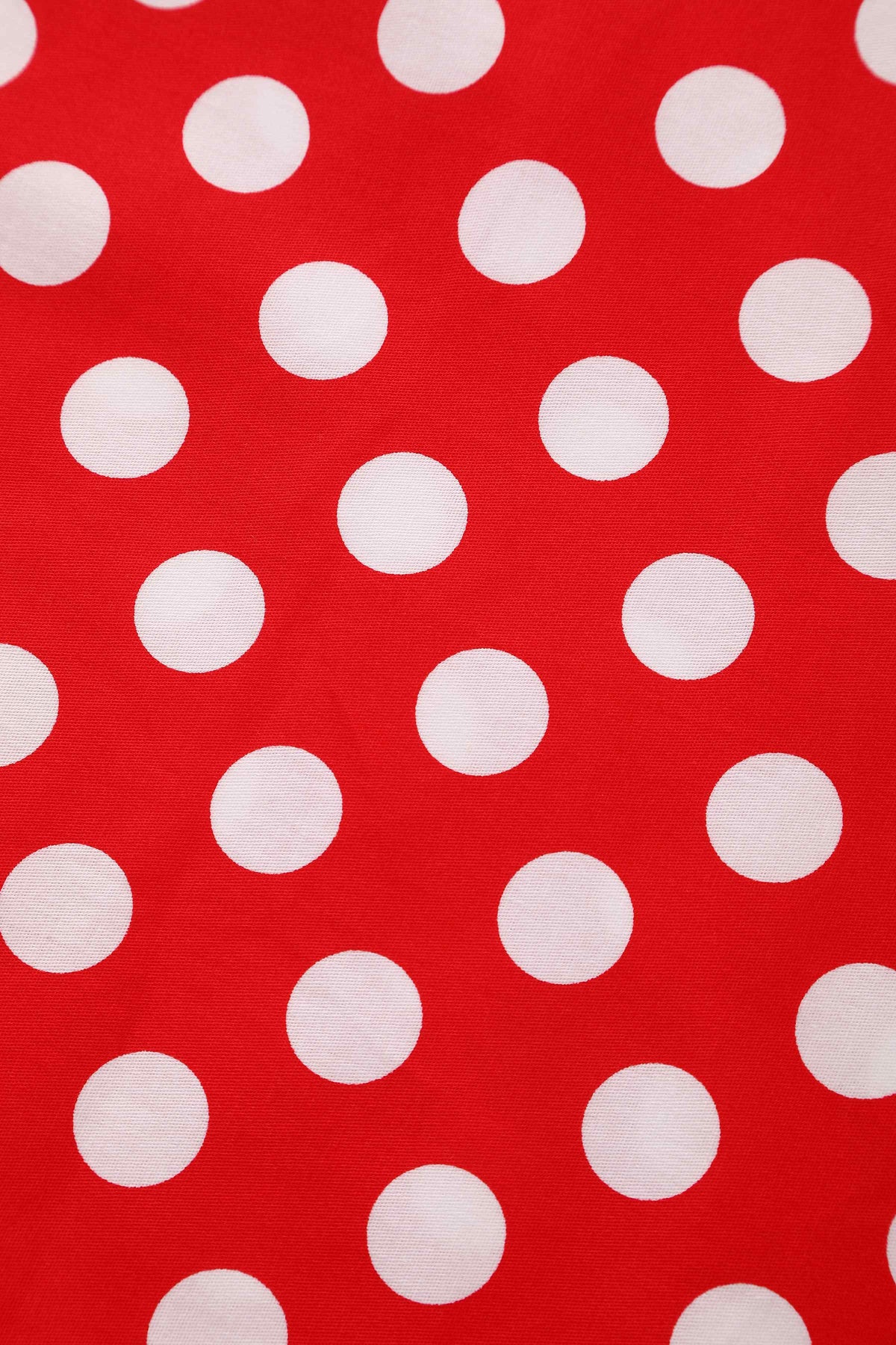 Maisie Red Polka Dot Full Circle Midi Skirt