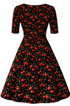 Matilda Rockabilly Cherry Wrap Dress
