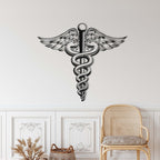 Medical Symbol Metal Wall Art - Decor available at Dekadron for $62.90
