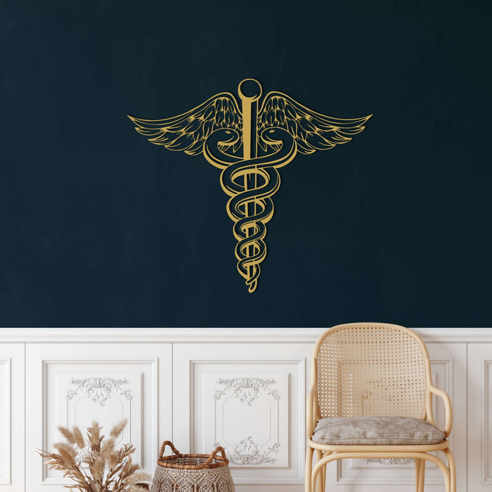 Medical Symbol Metal Wall Art - Decor available at Dekadron for $67.90