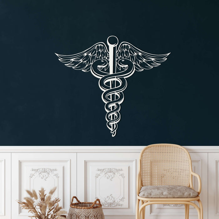 Medical Symbol Metal Wall Art - Decor available at Dekadron for $67.90