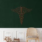 Medical Symbol Metal Wall Art - Decor available at Dekadron for $67.90