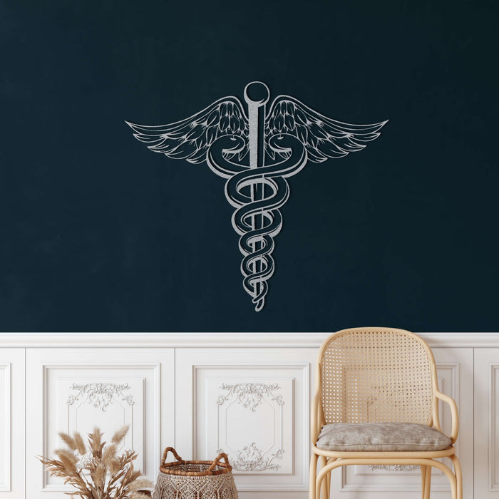Medical Symbol Metal Wall Art - Decor available at Dekadron for $67.90