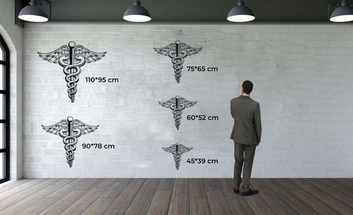 Medical Symbol Metal Wall Art - Decor available at Dekadron for $62.90