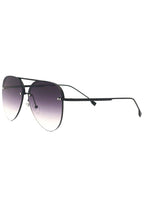 TopFoxx Megan 2 Sunglasses in black fade — side view
