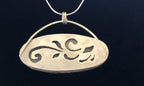 Mexican Morado Opal in Sterling/Fine silver | Of Coins & Crystals