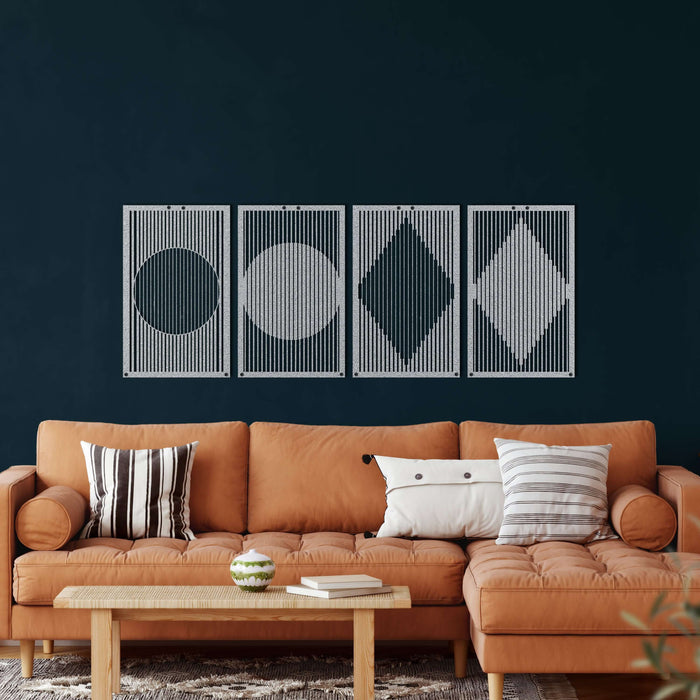 Minimalist Metal Wall Art - Decor available at Dekadron for $104.90