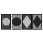 Minimalist Metal Wall Art - Decor available at Dekadron for $159.90