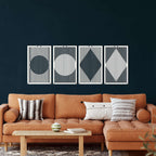 Minimalist Metal Wall Art - Decor available at Dekadron for $104.90