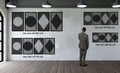 Minimalist Metal Wall Art - Decor available at Dekadron for $99.90
