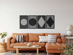 Minimalist Metal Wall Art - Decor available at Dekadron for $129.90