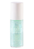 Lavender Stardust Minty Roll-On Shimmer in mint with iridescent glitter gel on rave makeup roll-on — front view