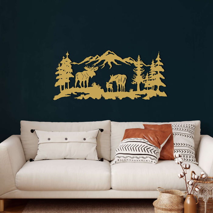 60x26 cm / Golden
