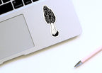 PinkPolish Design Stickers "Morel Mushroom" Vinyl Die Cut Sticker