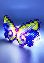 LASR Morpho Magic Light Up Pendant Rave Kandi Bracelet — product view