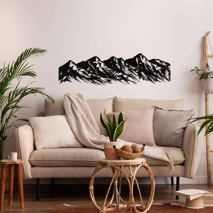 Mountain Metal Wall Art - Decor available at Dekadron for $89.90