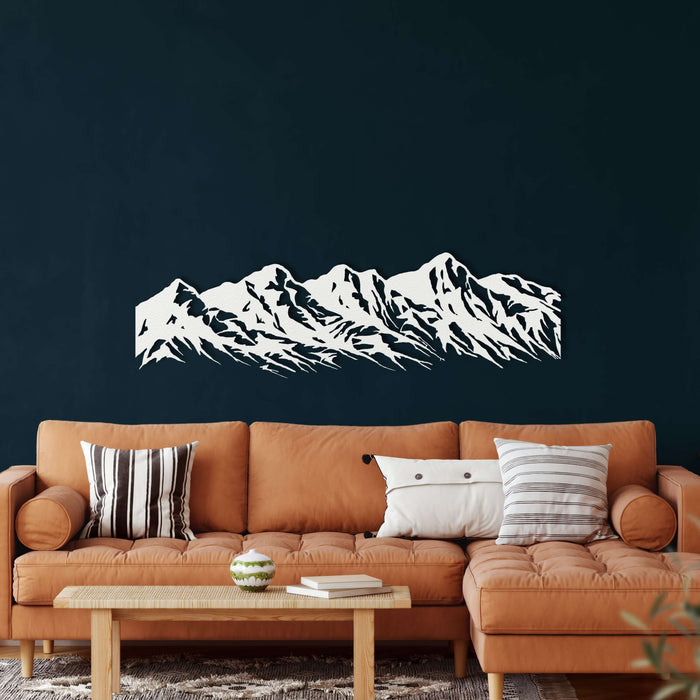 Mountain Metal Wall Art - Decor available at Dekadron for $99.90