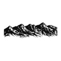 Mountain Metal Wall Art - Decor available at Dekadron for $89.90