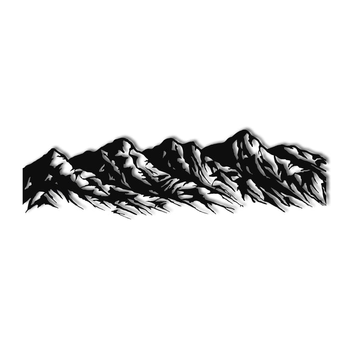 Mountain Metal Wall Art - Decor available at Dekadron for $89.90