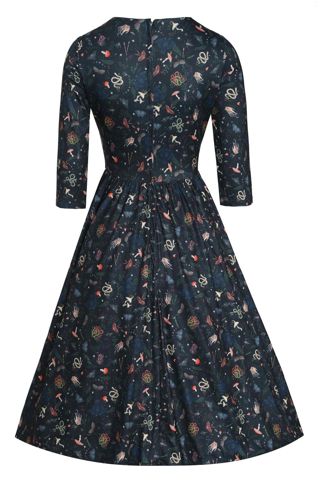 Billie Mystical Forest Print Dress