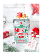 North Pole Christmas Cookie Jar