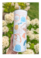 Nurse Daily Affirmation Tumbler - Sublimation Tumbler