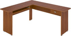 Office Table Cannes 4515 L Shape Desk With 1 Drawer Limited3 Months Warranty 150*165*73Cm Cedar