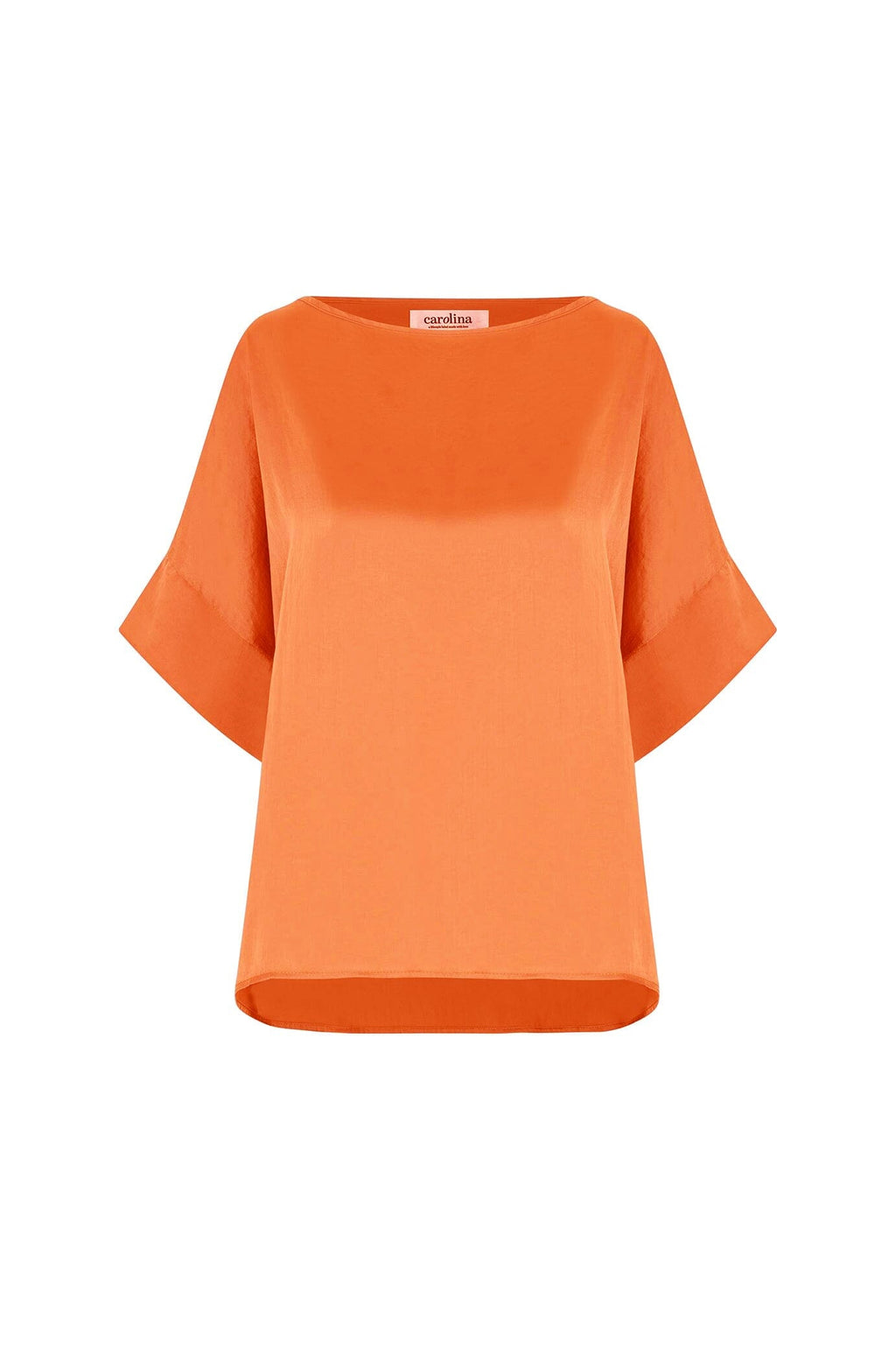 Bianca Short Sleeve Top Orange