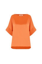 Bianca Short Sleeve Top Orange
