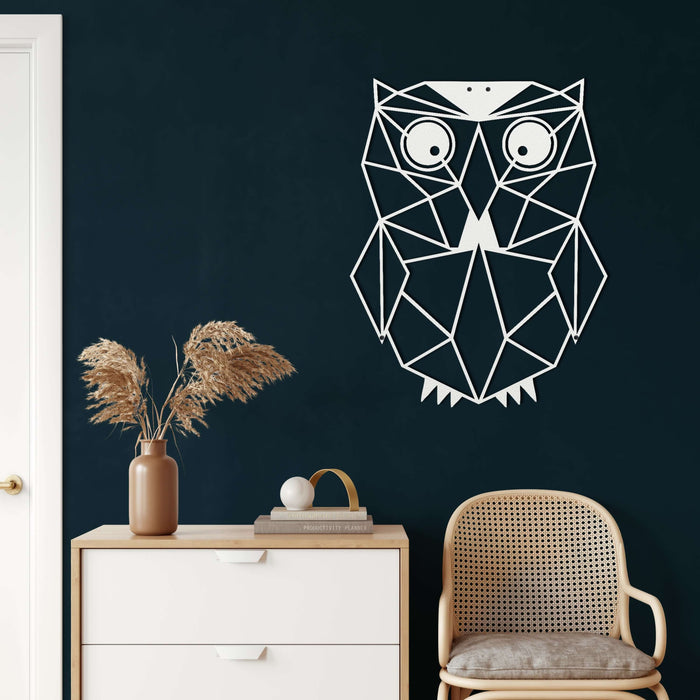 Owl Metal Wall Art - Decor available at Dekadron for $69.90