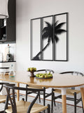 Palm Tree Metal Wall Art - Decor available at Dekadron for $149.90