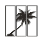 Palm Tree Metal Wall Art - Decor available at Dekadron for $199.90