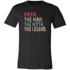 PAPA The Man The Myth The Legend Black