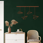 Paper Plane Metal Wall Art - Decor available at Dekadron for $84.90