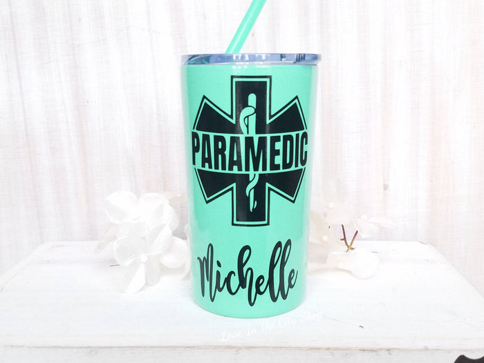 Paramedic Metal Tumbler (Mini Tumbler) - love-in-the-city-shop