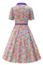Mabel Pastel Seashell Midi Shirt Dress