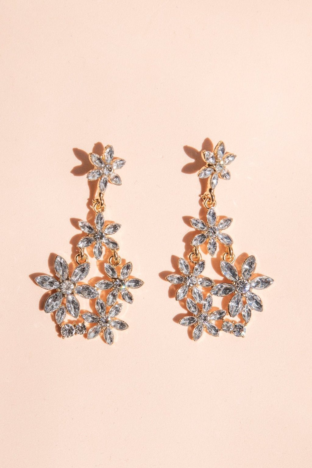 Pendientes Begonia Cristal