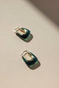 Pendientes Glossy Diana Emerald · Wisteria ·