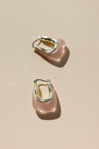 Pendientes Glossy Diana Pink · Wisteria ·