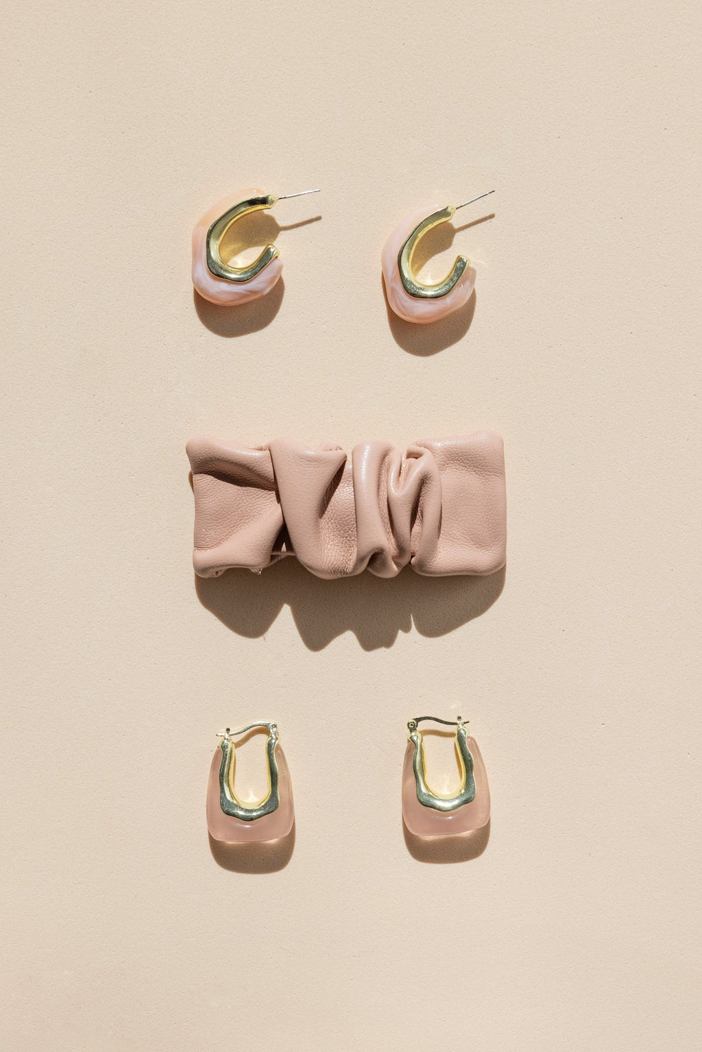 Pendientes Glossy Diana Pink · Wisteria ·